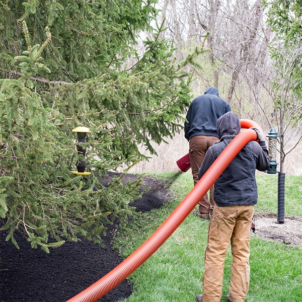 mulch blowing is environmentally friendly as it helps with erosion control and water conservation